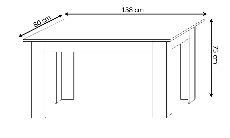 Pack Mesa de Comedor o Cocina + 6 Sillas en Polipiel/metal - Image 3